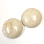 Gemstone Cabochon - Round 20MM RIVERSTONE