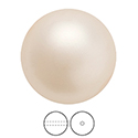 Preciosa Crystal Nacre Pearl Bead - Round 04MM CREAM ROSE