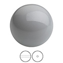 Preciosa Crystal Nacre Pearl Bead - Round 10MM CERAMIC GREY