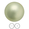 Preciosa Crystal Nacre Pearl Bead - Round 08MM LT GREEN