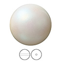 Preciosa Crystal Nacre Pearl Bead - Round 08MM PEARLESCENT CREAM
