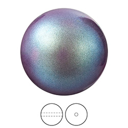 Preciosa Crystal Nacre Pearl Bead - Round 06MM PEARLESCENT VIOLET


