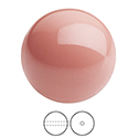 Preciosa Crystal Nacre Pearl Bead - Round 05MM SALMON
