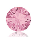 Swarovski Crystal Point Back XILION Foiled Chaton - PP09 LIGHT ROSE