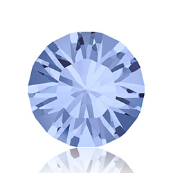 Swarovski Crystal Point Back XILION Foiled Chaton - PP09 LIGHT SAPPHIRE