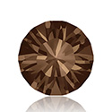 Swarovski Crystal Point Back XILION Foiled Chaton - PP03 SMOKE TOPAZ