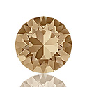 Swarovski Crystal Point Back XIRIUS Foiled Chaton - SS19 GOLDEN SHADOW
