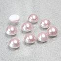 Preciosa Crystal Nacre Pearl Cabochon - Round 07MM LAVENDER