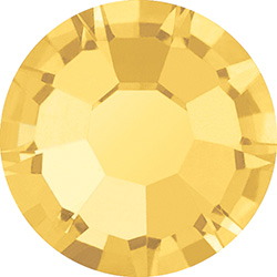 Preciosa Crystal Flat Back Hotfix MAXIMA Chaton Rose - 40SS BLOND FLARE