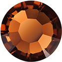 Preciosa Crystal Flat Back Hotfix MAXIMA Chaton Rose - 06SS CHOCOLATE
