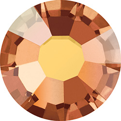 Preciosa Crystal Flat Back Hotfix MAXIMA Chaton Rose - 48SS CRYSTAL SUNRISE
