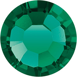 Preciosa Crystal Flat Back MAXIMA Chaton Rose - 05SS EMERALD