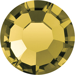 Preciosa Crystal Flat Back Hotfix MAXIMA Chaton Rose - 08SS GOLD BERYL