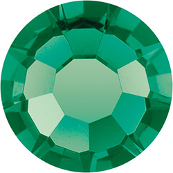 Preciosa Crystal Flat Back Hotfix MAXIMA Chaton Rose - 08SS GREEN TURMALINE
