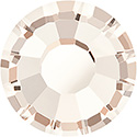 Preciosa Crystal Flat Back Hotfix MAXIMA Chaton Rose - 10SS LIGHT GOLD QUARTZ