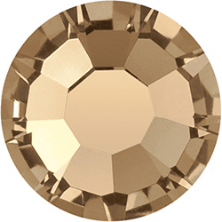 Preciosa Crystal Flat Back Hotfix MAXIMA Chaton Rose - 34SS LT SMOKE TOPAZ