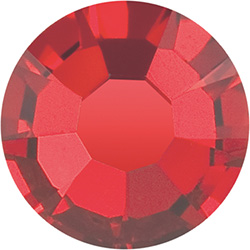 Preciosa Crystal Flat Back MAXIMA Chaton Rose - 16SS LT SIAM RUBY