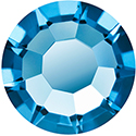 Preciosa Crystal Flat Back Hotfix MAXIMA Chaton Rose - 06SS MALIBU BLUE