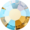 Preciosa Crystal Flat Back Hotfix MAXIMA Chaton Rose - 30SS TOPAZ AB