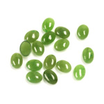 Gemstone Cabochon - Oval 07x5MM TAIWAN JADE