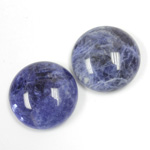 Gemstone Cabochon - Round 20MM SODALITE