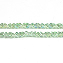 Cut Crystal Bead - V-Cut 04MM PERIDOT AB