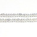 Cut Crystal Bead - V-Cut 04MM CRYSTAL AB