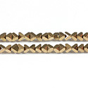 Cut Crystal Bead - V-Cut 04MM FULL COAT COPPER