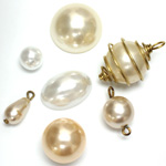 Plastic Base Pearl Items