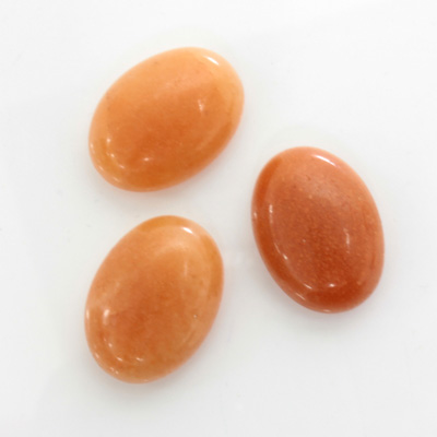 Gemstone Cabochon - Oval 18x13MM AVENTURINE PINK