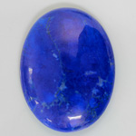 Gemstone Cabochon - Oval 40x30MM HOWLITE DYED LAPIS