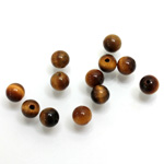 Gemstone 1-Hole Ball 05MM TIGEREYE