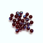 Glass No-Hole Ball - 04MM RUBY AB