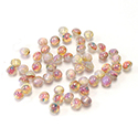 LIMITED STOCK: Glass Point Back Buff Top Stone Opaque Doublet - Round 18SS FIRE OPAL