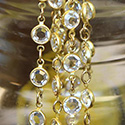 Preciosa Crystal Channel Chain 29SS CRYSTAL-RAW