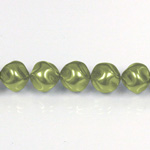 Czech Glass Pearl Bead - Baroque Round 03MM DARK OLIVE 70458