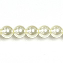 Czech Glass Pearl Bead - Round 03MM WHITE 70401