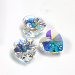 Preciosa Crystal Pendant Maxima Heart 10.3/10 CRYSTAL AB