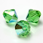 Preciosa Crystal Bead - Bicone 03MM PERIDOT AB