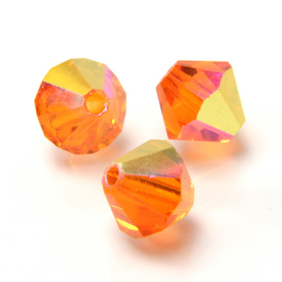 Preciosa Crystal Bead - Bicone 04MM SUN AB