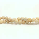 Gemstone Bead - Faceted Round 06MM RIVERSTONE