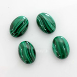 Gemstone Cabochon - Oval 14x10MM MALACHITE