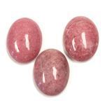 Gemstone Cabochon - Oval 20x15MM RHODONITE