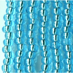 Preciosa Czech Glass Seed Bead - Round 08/0 AQUA SL 67010