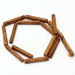 Wood Bead - Smooth Cylinder 30x5MM ROBLES