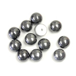 Gemstone Cabochon - Round 07MM HEMATITE