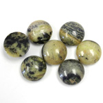 Gemstone Cabochon - Round 11MM YELLOW TURQUOISE