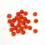 Gemstone Cabochon - Round 04MM CORNELIAN