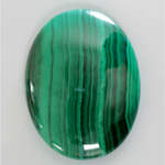 Gemstone Cabochon - Oval 40x30MM MALACHITE