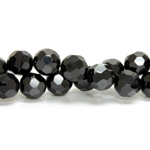Gemstone Bead - Faceted Round 12MM BLACK ONYX